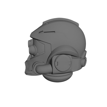 Type 11 Night Assault V2 Helmet custom resin helmet designed to fit JoyToy 1:18 scale armored action figures.