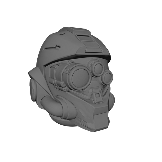 Type 11 Night Assault V2 Helmet custom resin helmet designed to fit JoyToy 1:18 scale armored action figures.