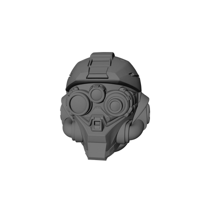 Type 11 Night Assault V3 Helmet custom resin helmet designed to fit JoyToy 1:18 scale armored action figures.