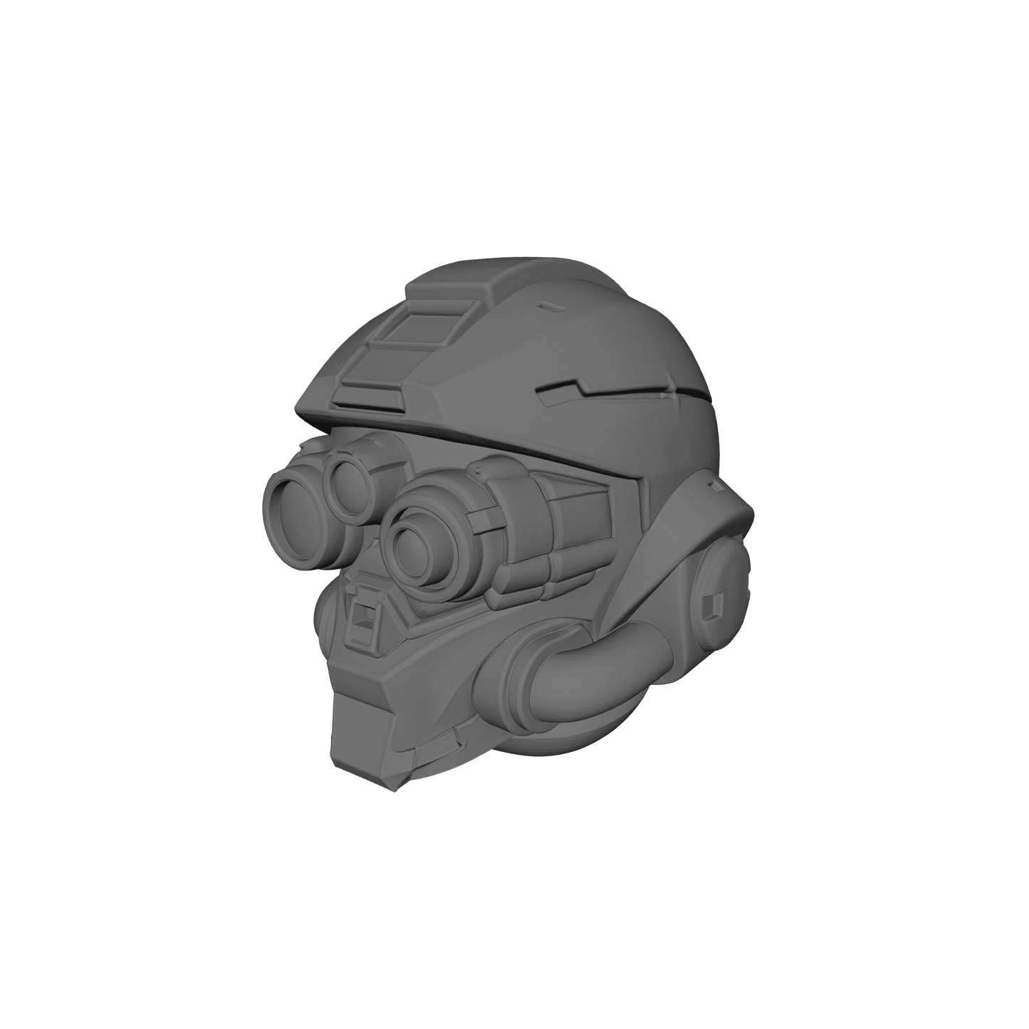 Type 11 Night Assault V3 Helmet custom resin helmet designed to fit JoyToy 1:18 scale armored action figures.