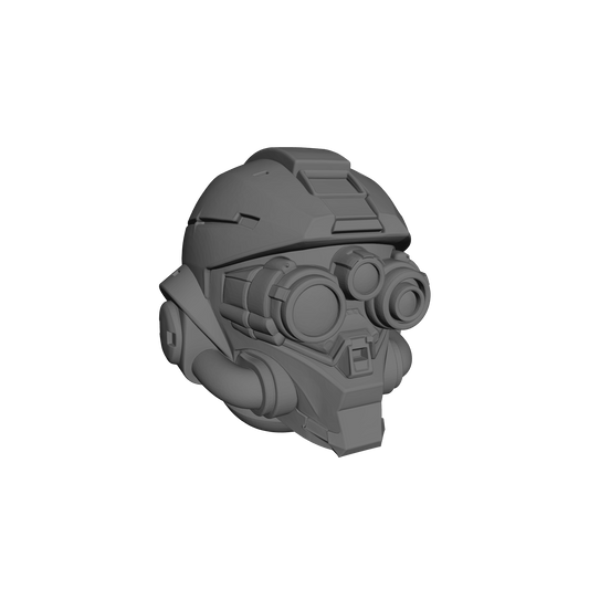 Type 11 Night Assault V3 Helmet custom resin helmet designed to fit JoyToy 1:18 scale armored action figures.