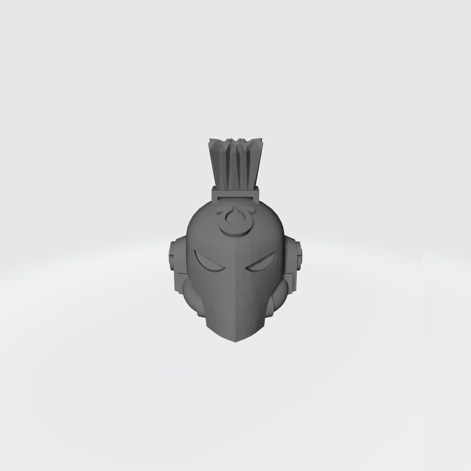 Ultra Warrior Plumed Spartan Helmet compatible with JoyToy 1:18 scale armored action figures
