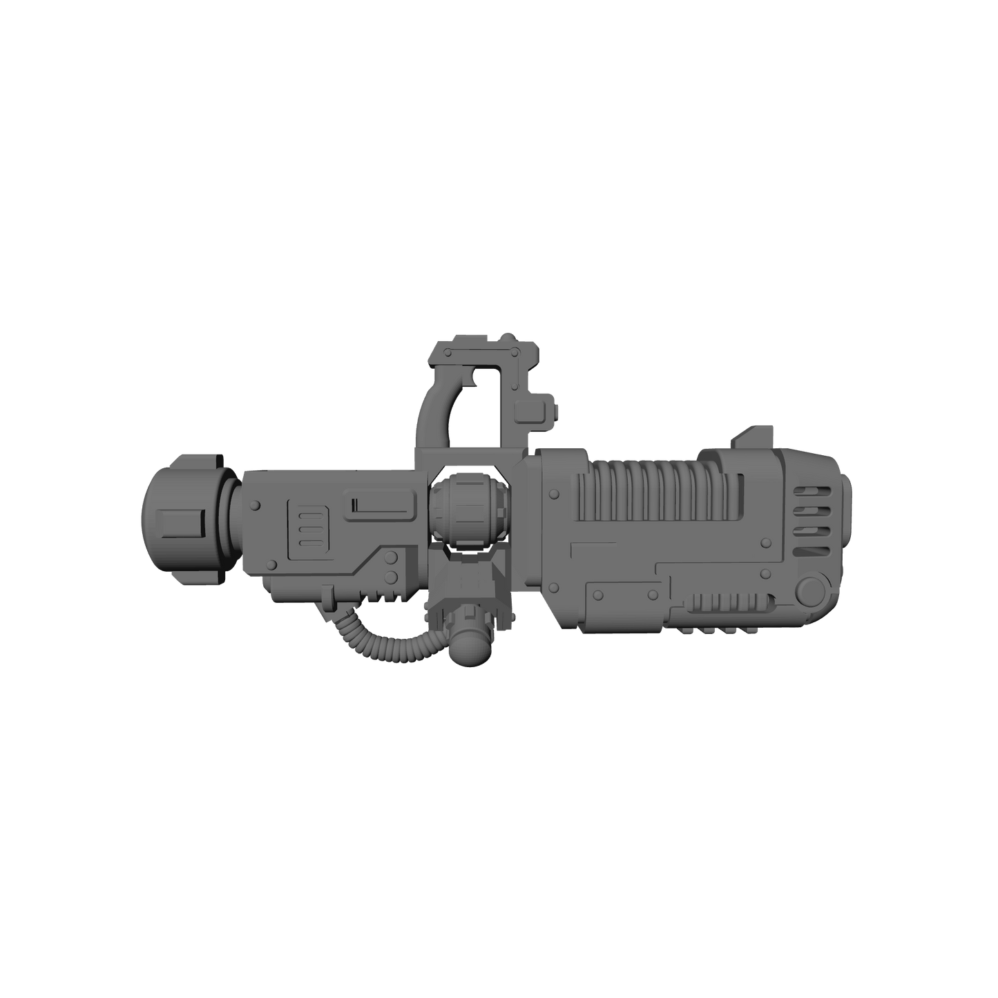 Veteran Warrior Heavy Energy Gun compatible with JoyToy 1:18 scale armored action figures custom resin weapon