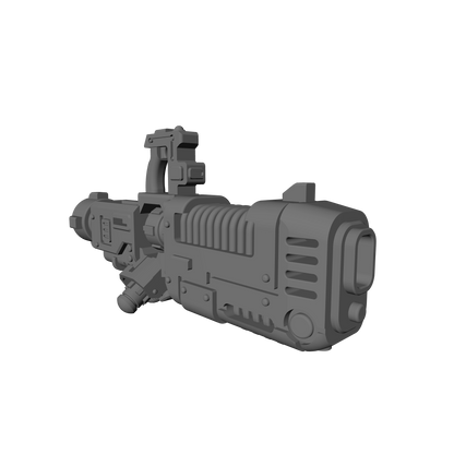 Veteran Warrior Heavy Energy Gun compatible with JoyToy 1:18 scale armored action figures custom resin weapon