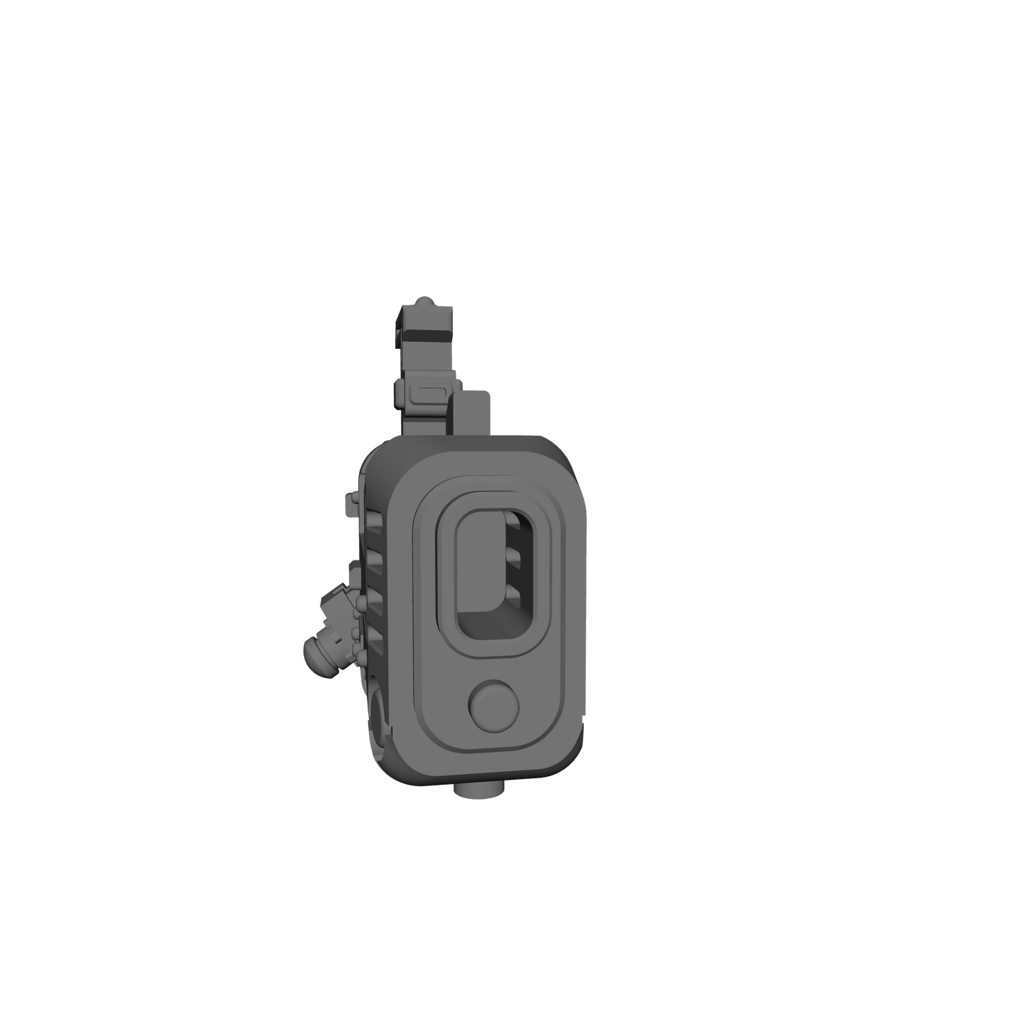 Veteran Warrior Heavy Energy Gun compatible with JoyToy 1:18 scale armored action figures custom resin weapon
