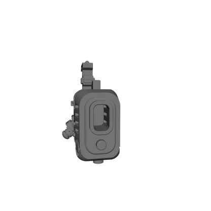Veteran Warrior Heavy Energy Gun compatible with JoyToy 1:18 scale armored action figures custom resin weapon