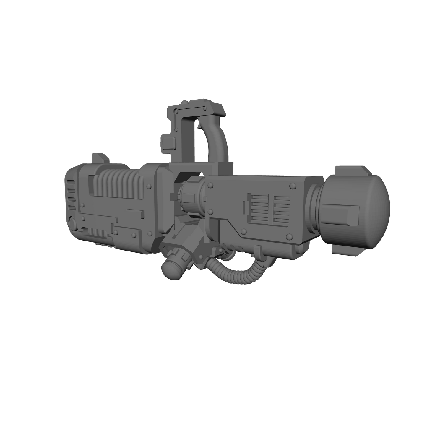 Veteran Warrior Heavy Energy Gun compatible with JoyToy 1:18 scale armored action figures custom resin weapon
