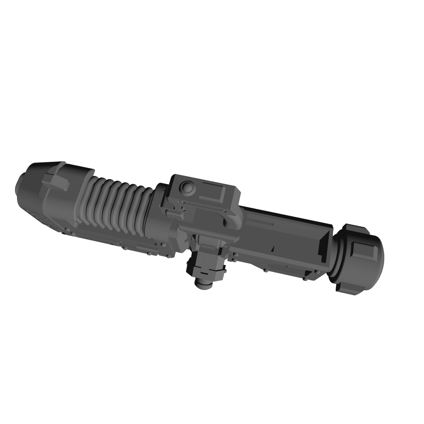 Veteran Warrior Heavy Energy Gun compatible with JoyToy 1:18 scale armored action figures custom resin weapon