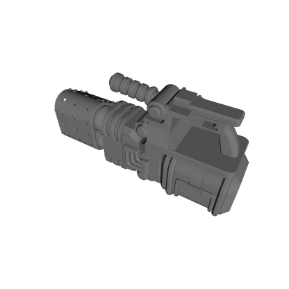 Veteran Warrior Heavy Flamer Type 30 compatible with JoyToy 1:18 scale armored action figures custom resin weapon