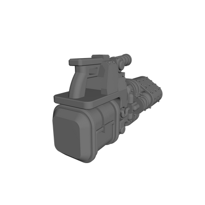 Veteran Warrior Heavy Flamer Type 30 compatible with JoyToy 1:18 scale armored action figures custom resin weapon