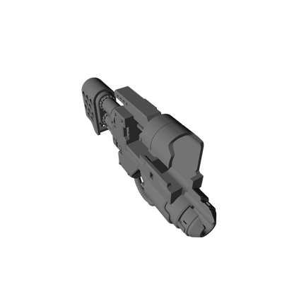 Veteran Warrior Heavy Flamer V2 compatible with JoyToy 1:18 scale armored action figures custom resin weapon