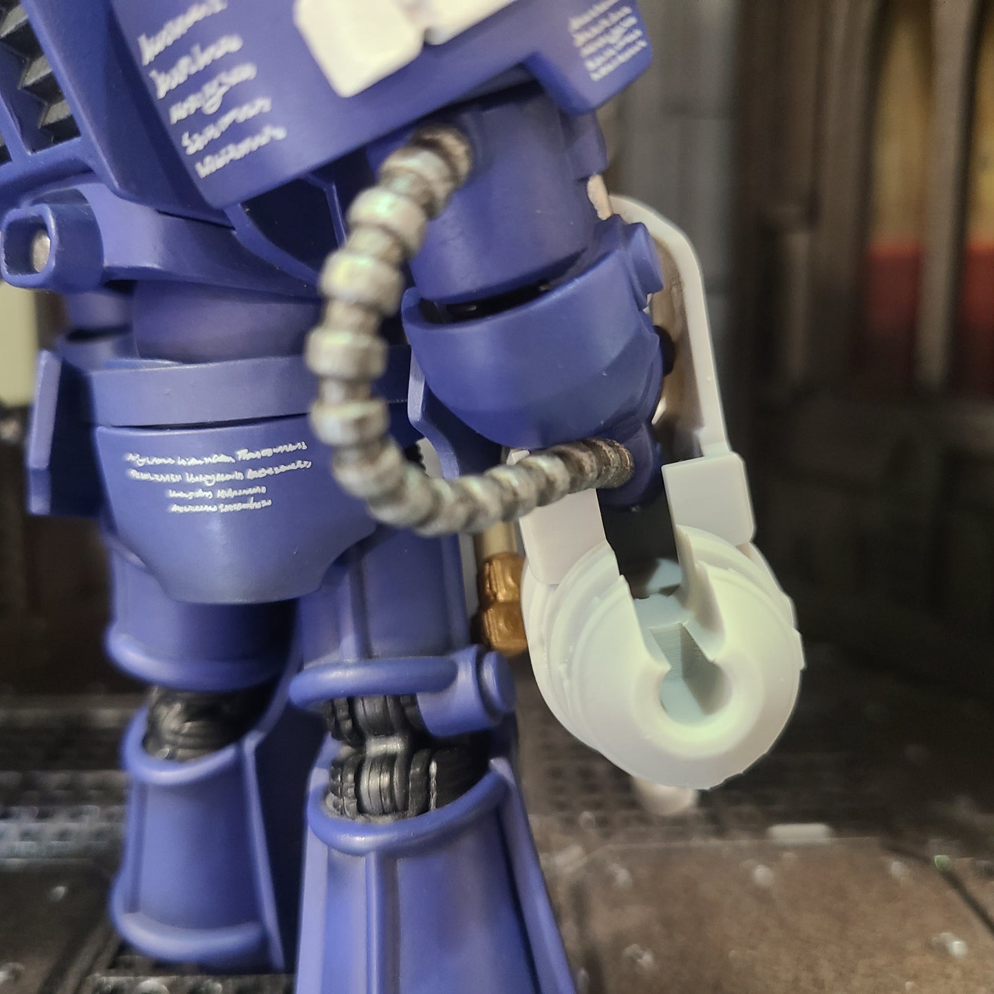 Veteran Warrior Heavy Flamer V2 compatible with JoyToy 1:18 scale armored action figures custom resin weapon
