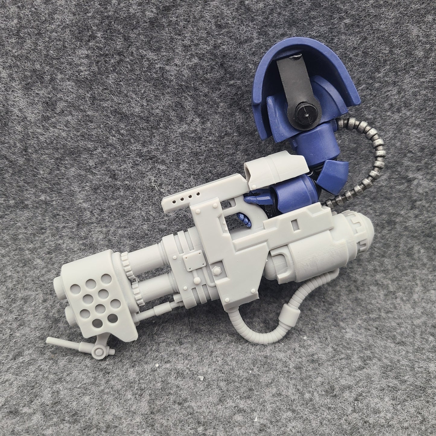 Veteran Warrior Heavy Flamer V2 compatible with JoyToy 1:18 scale armored action figures custom resin weapon