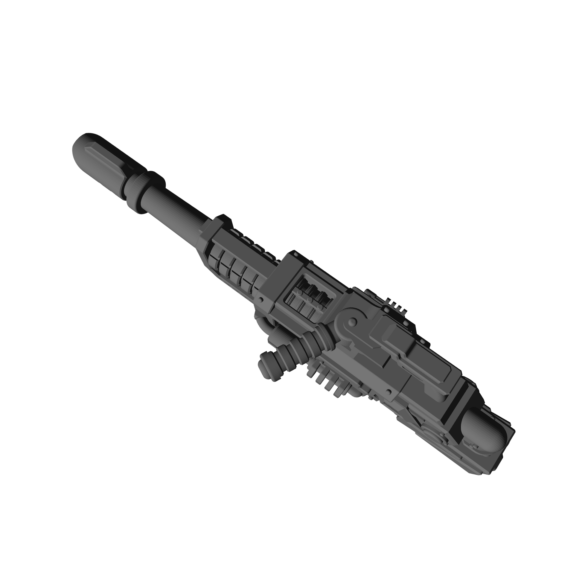 Veteran Warrior Heavy Laser Cannon Type 30 compatible with JoyToy 1:18 scale armored action figures custom resin weapon