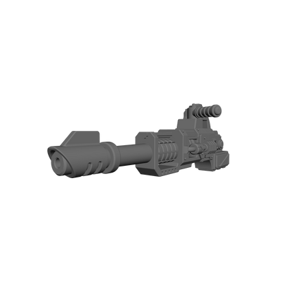 Veteran Warrior Heavy Laser Cannon Type 30 compatible with JoyToy 1:18 scale armored action figures custom resin weapon