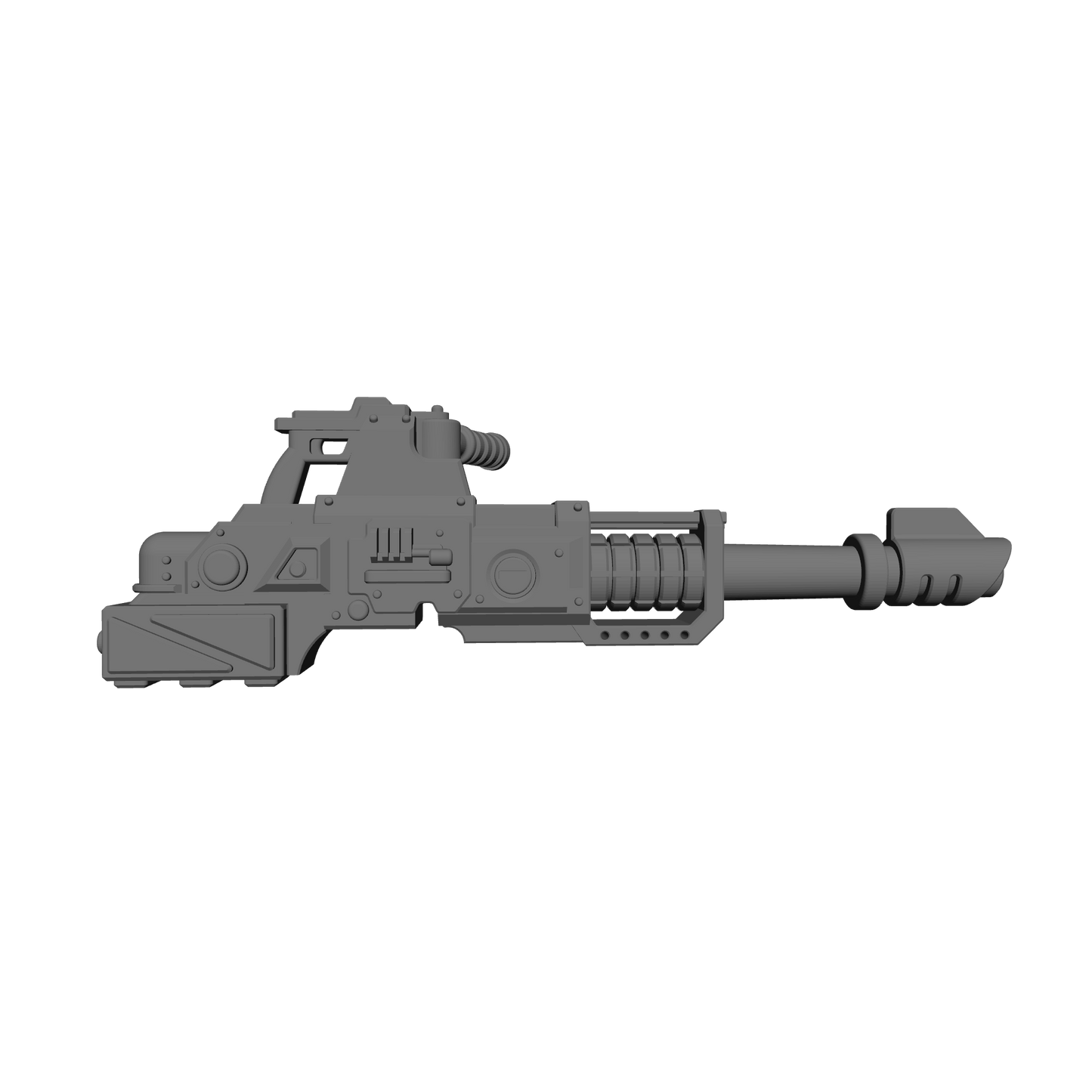 Veteran Warrior Heavy Laser Cannon Type 30 compatible with JoyToy 1:18 scale armored action figures custom resin weapon